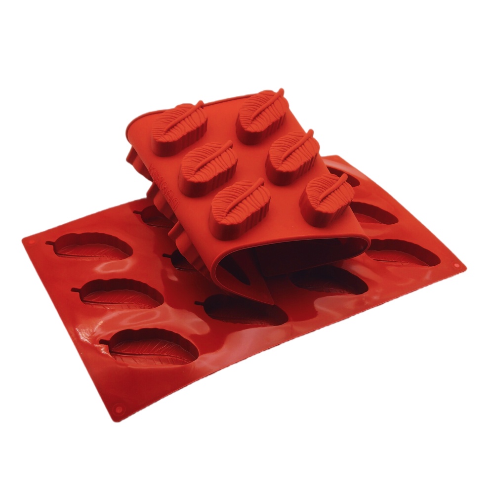 Soap Making Dish - New Arrival 12 Hole Feather Shape