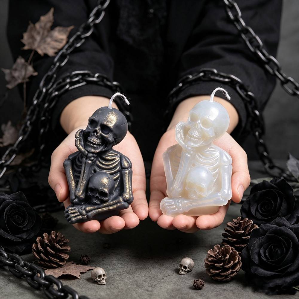3D Realistic Skull Skeleton wi - đánh giá và giá Soap Making Additives