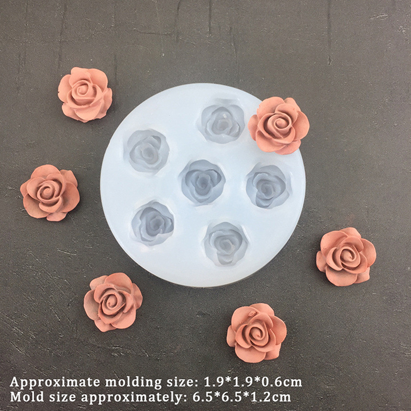 3D Rose Flower Shape Leaf Sili - đánh giá và giá Soap Making Dish