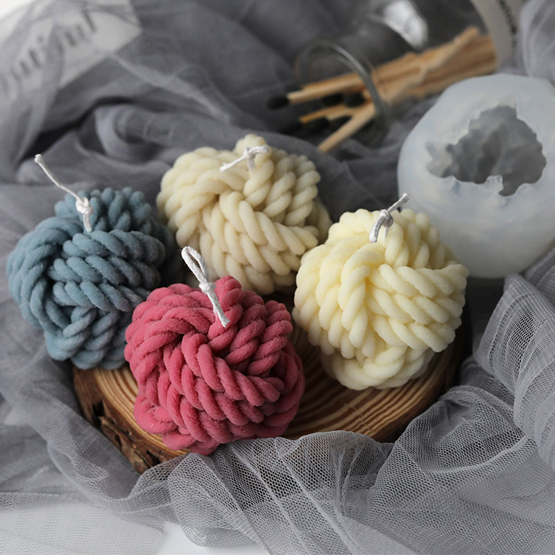 3D Wool Shape Candle Mold Scen - đánh giá và giá Soap Making In Home