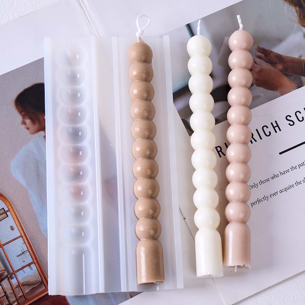 3D Long Stripes Bubble Bead Pi - đánh giá và giá Soap Making In Home