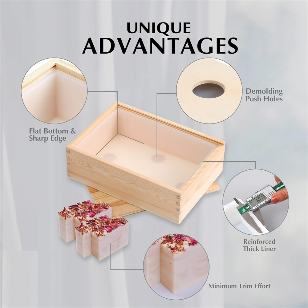 Large Soap Molds Rectangle Sil - đánh giá và giá Soap Making Store