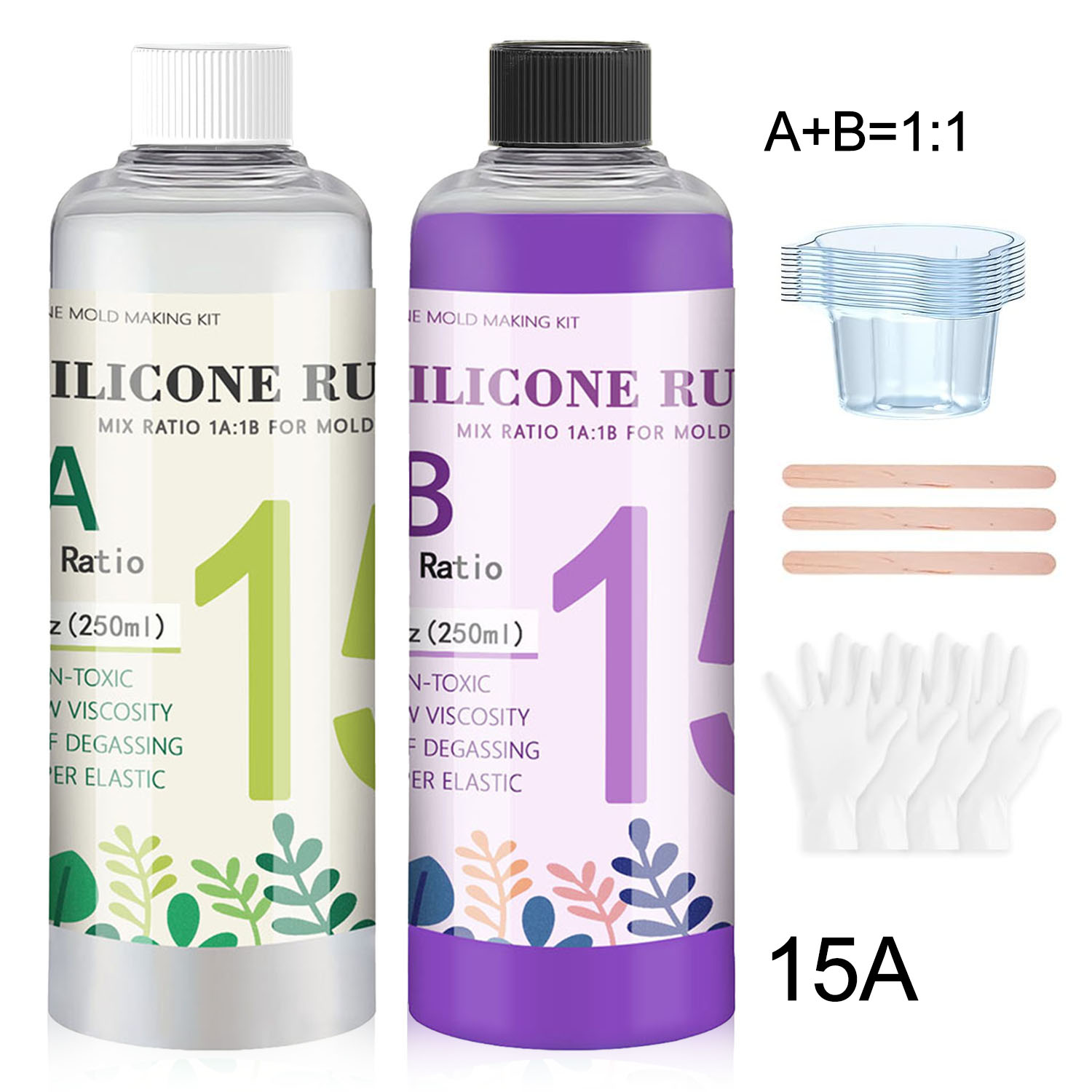Purple Liquid Silicone Rubber  - đánh giá và giá Soap Making Ratios