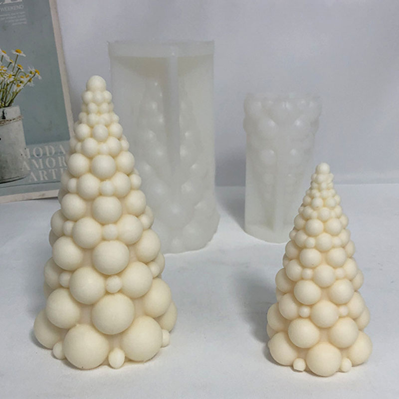 3D Bubble Christmas Tree Silic - đánh giá và giá Soap Making Additives
