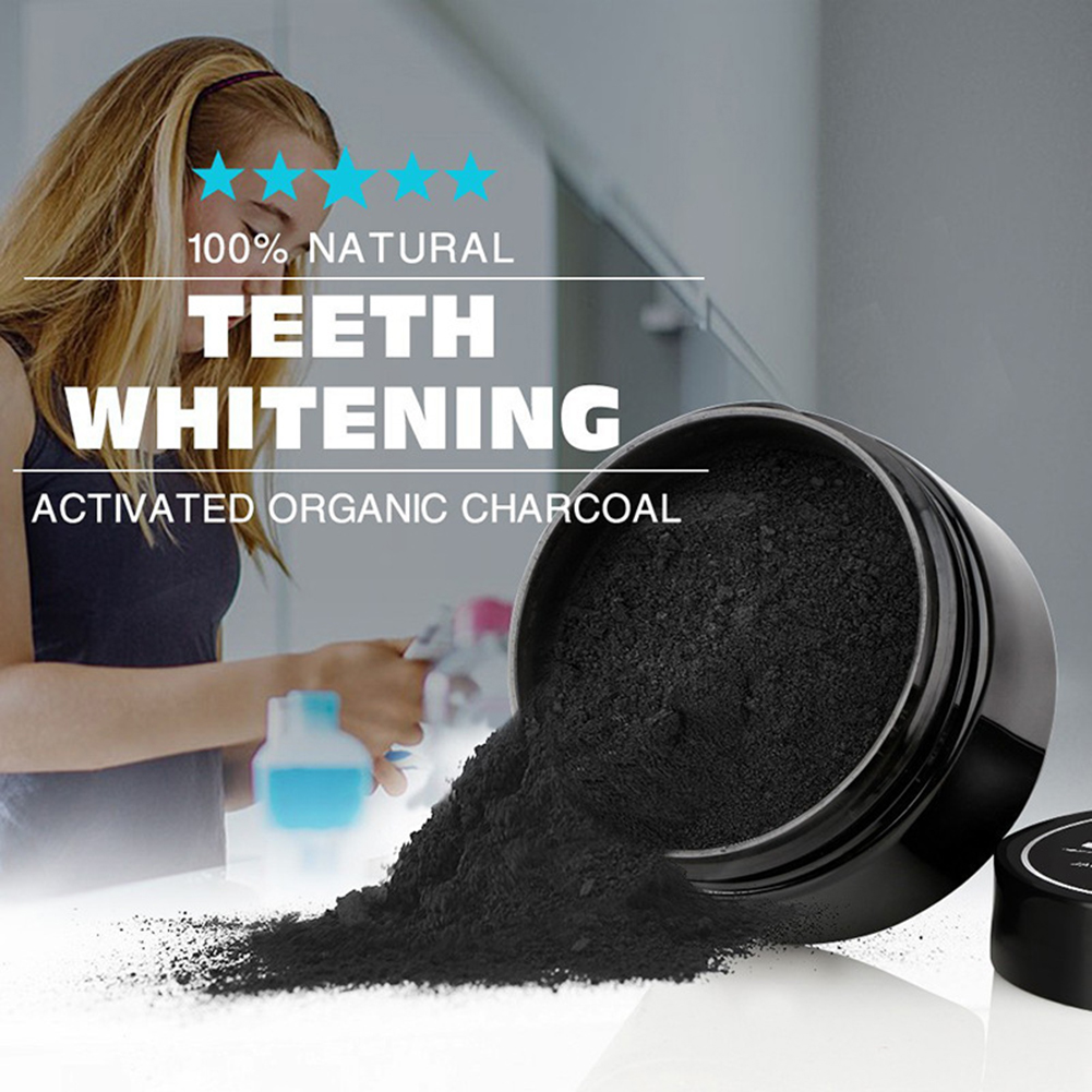 2 Types Teeth Whitening Powder - đánh giá và giá Activated Charcoal Powder