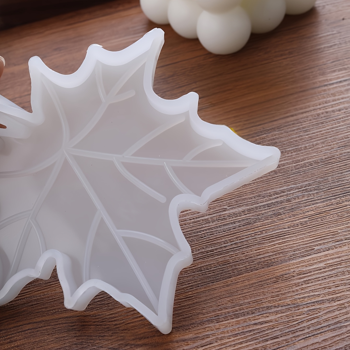 1PC Maple Leaf shaped Silicone - đánh giá và giá Soap Making Dish