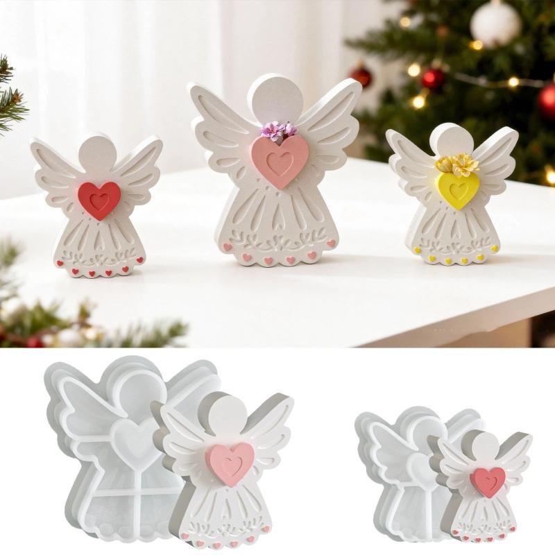 Love Angel Gypsum Mold Candle  - đánh giá và giá Soap Making Dish