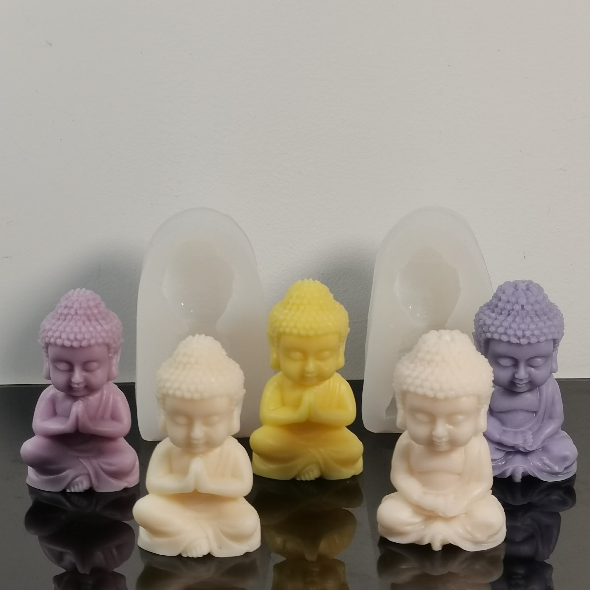 3d Maitreya Silicone Candle Mo - đánh giá và giá Soap Making In Home