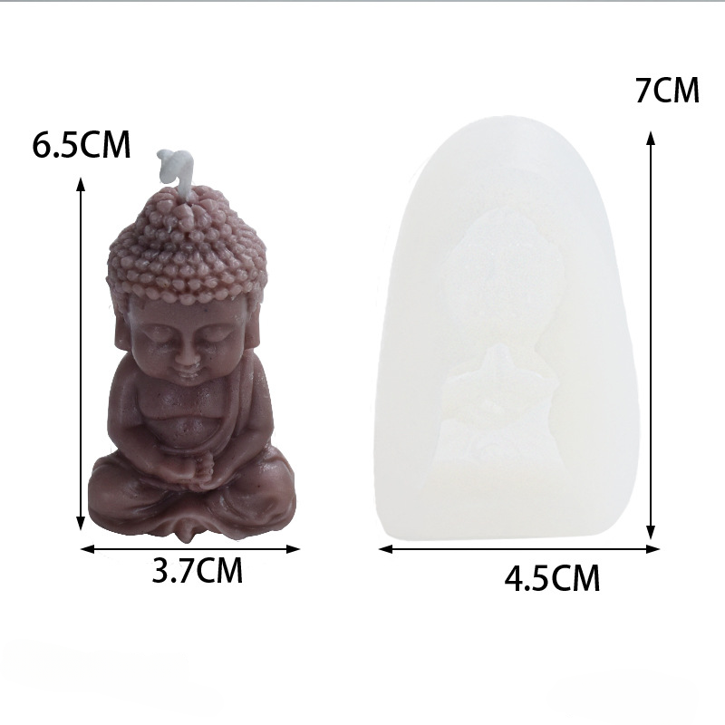 3d Maitreya Silicone Candle Mo - đánh giá và giá Soap Making In Home