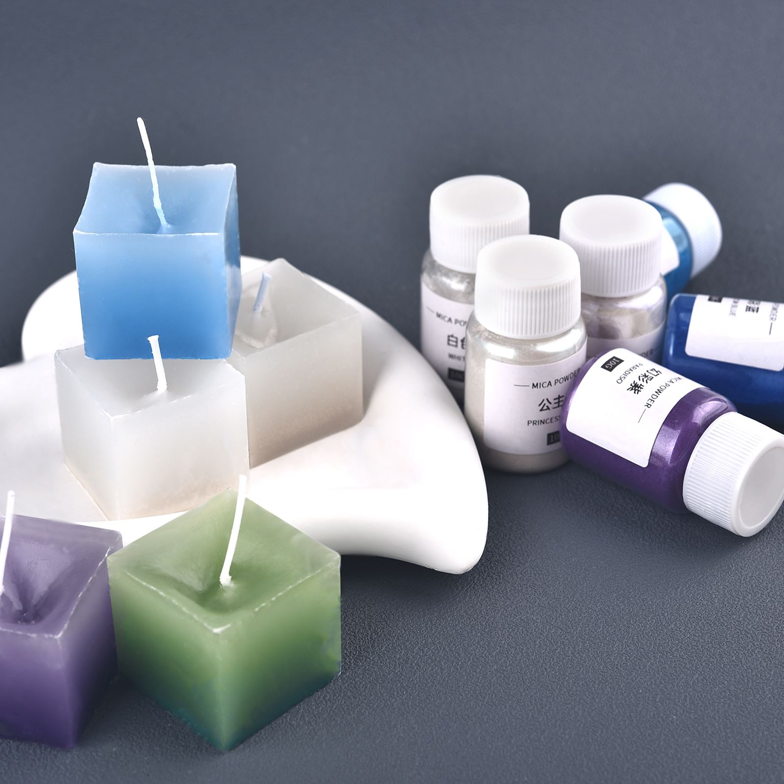 10g Pearlescent Mica Powder Ca - đánh giá và giá Oxide Pigment Soap