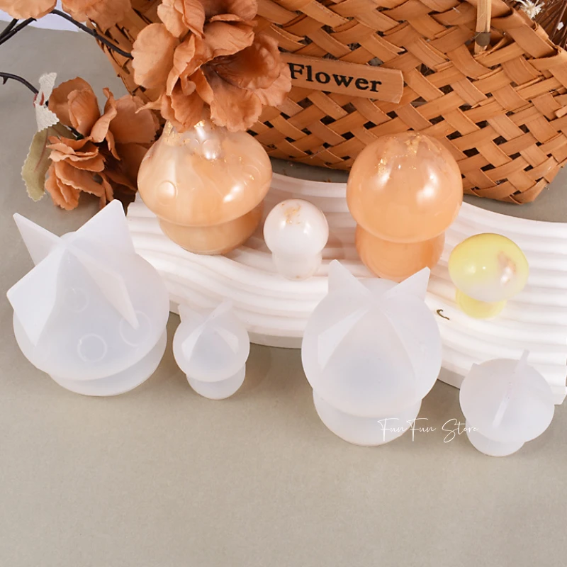 3D Mushroom Candle Silicone Mo - đánh giá và giá Soap Making Additives