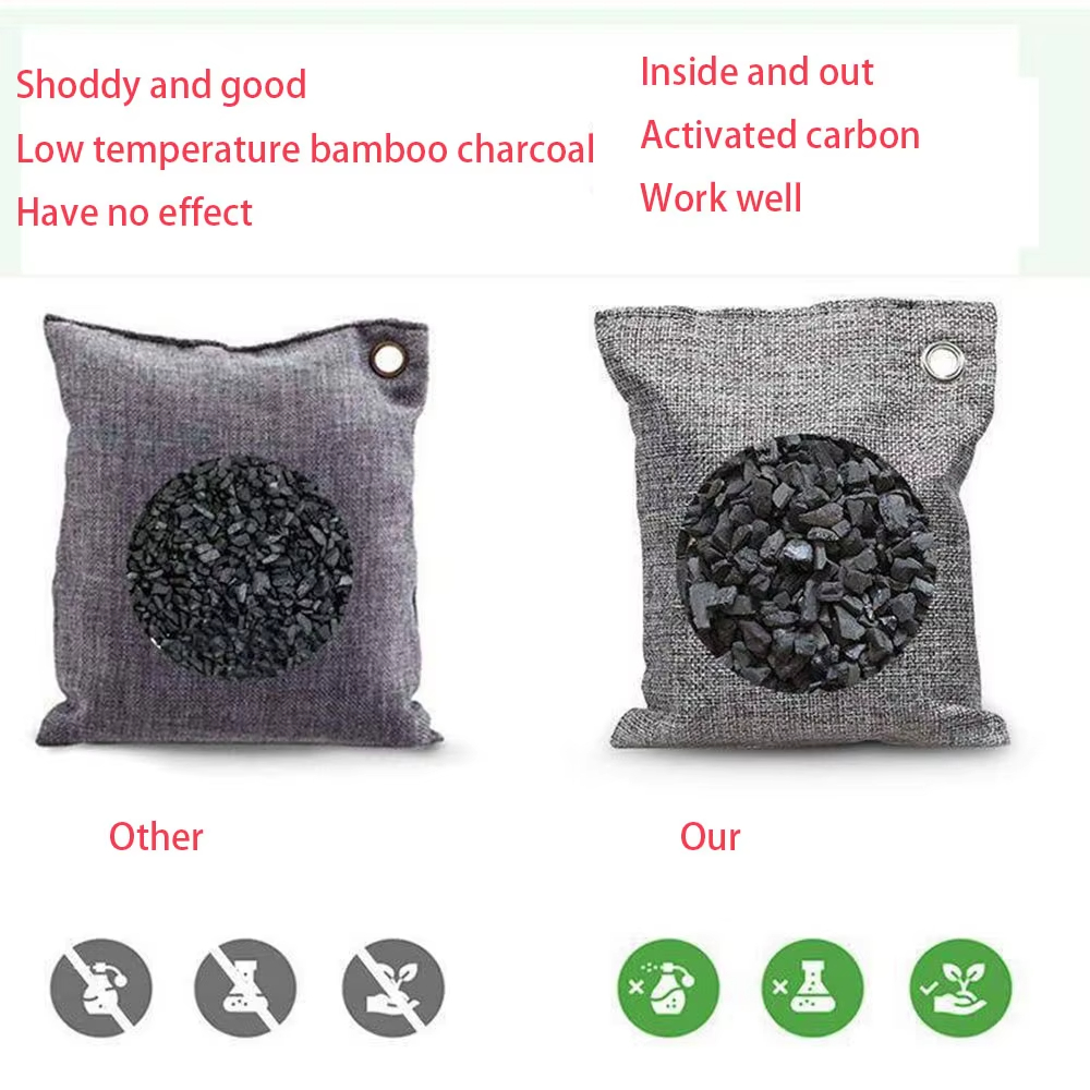 1pc Bamboo Charcoal Bags Refri - đánh giá và giá Activated Charcoal Powder
