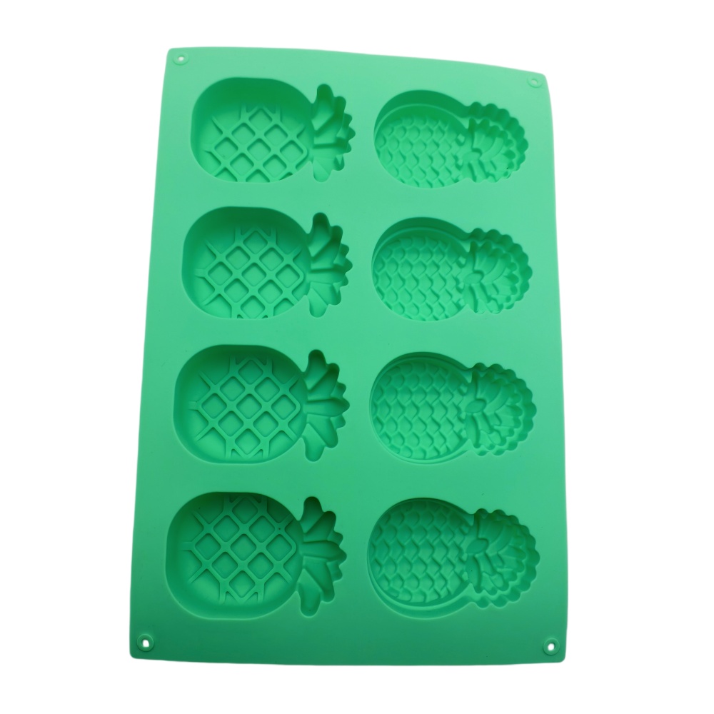 Pineapple Shape Silicone Cake  - đánh giá và giá Soap Making Utensils