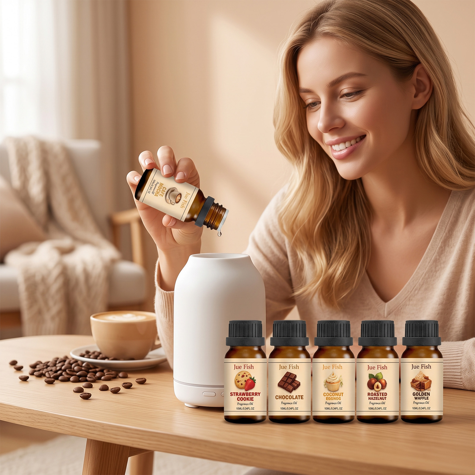 6pcs Coffee Shop Scented Fragr - đánh giá và giá Soap Making Additives