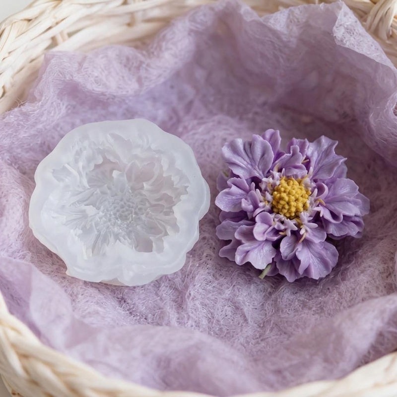 1 Dreamy Blue Potted Flower Si - đánh giá và giá Soap Making Dish