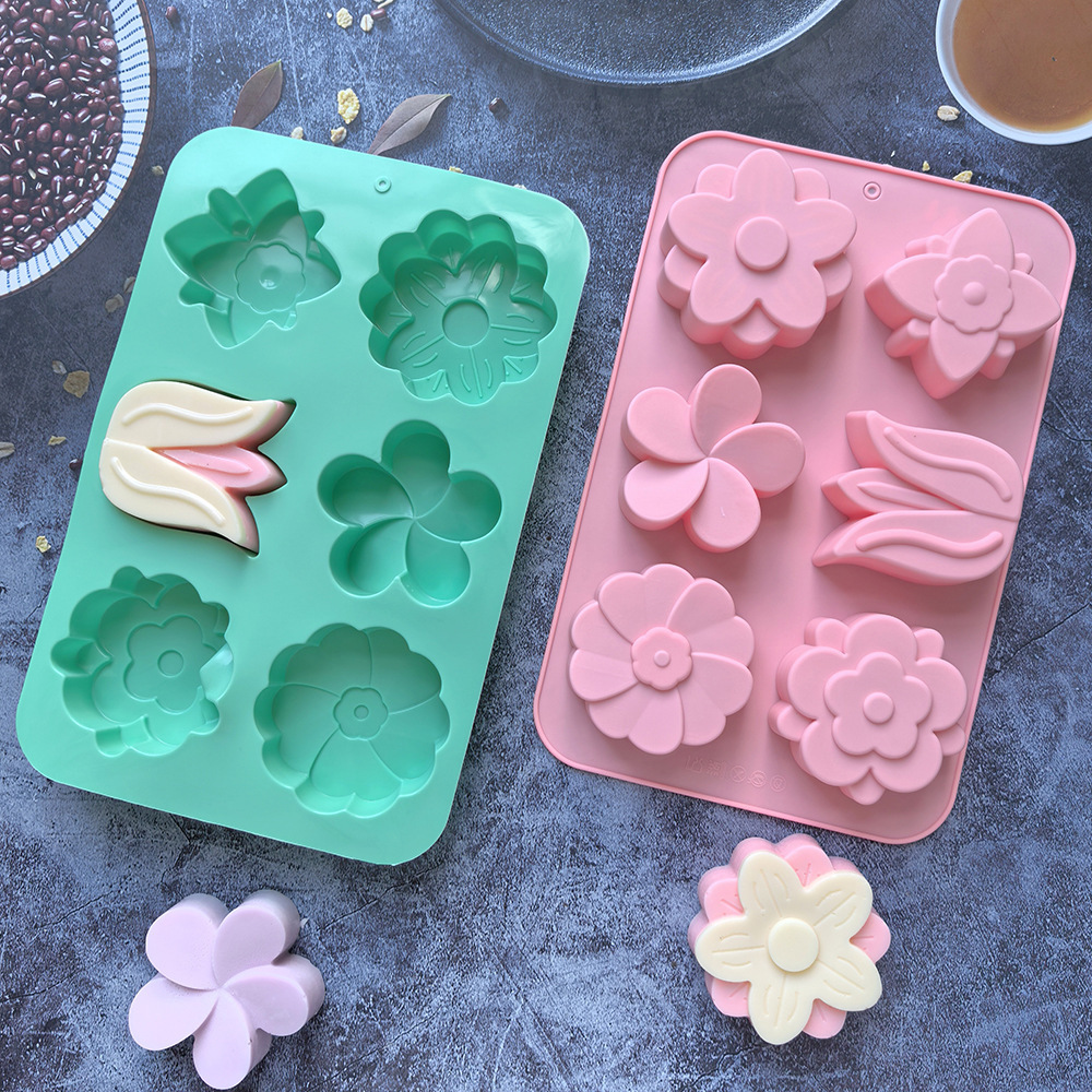 kinds Flower Silicone Molds Di - đánh giá và giá Soap Making Store
