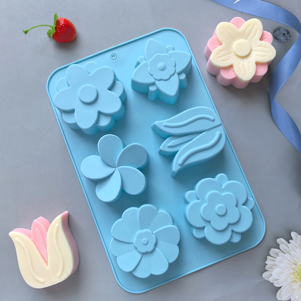 kinds Flower Silicone Molds Di - đánh giá và giá Soap Making Store