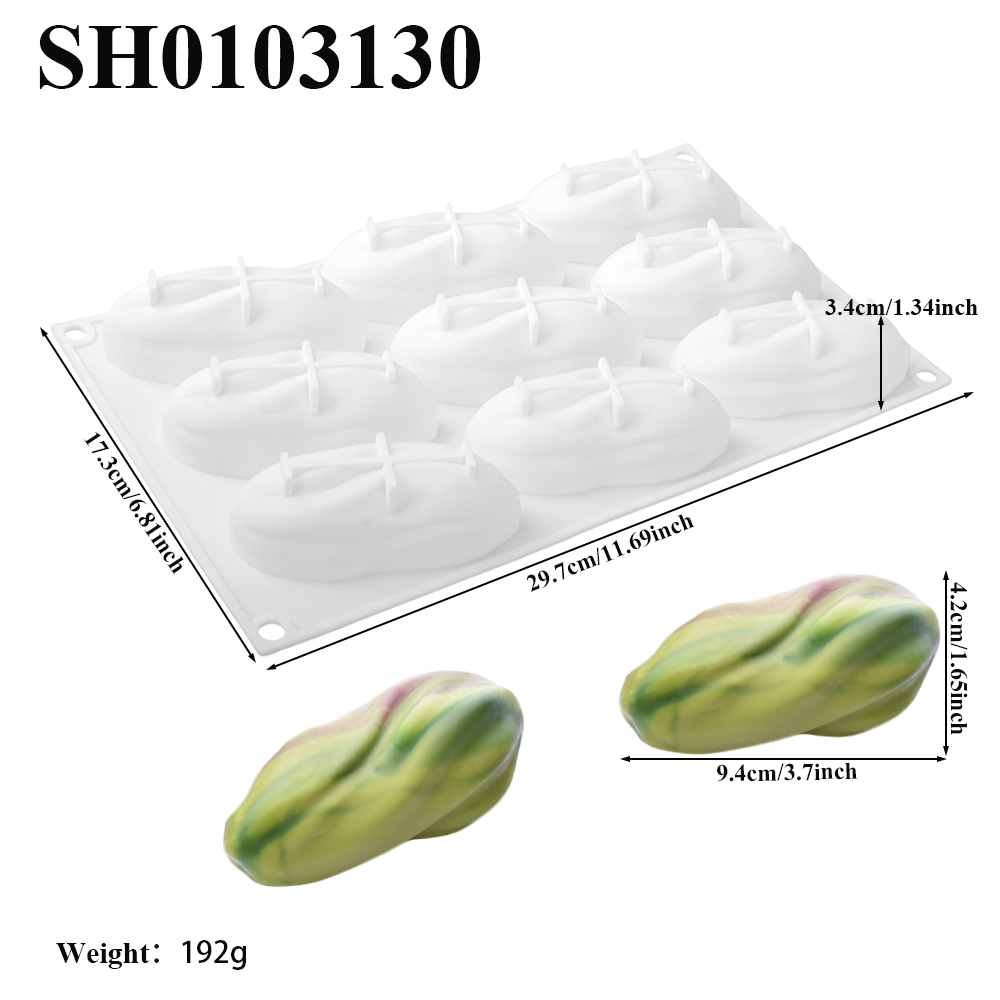 Pistachios Design 1 or 4 or 9- - đánh giá và giá Soap Making Dish