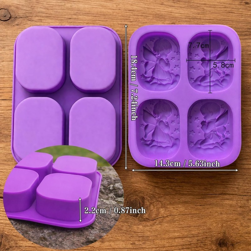 Angel Silicone Mold For Soap M - đánh giá và giá Soap Making Store