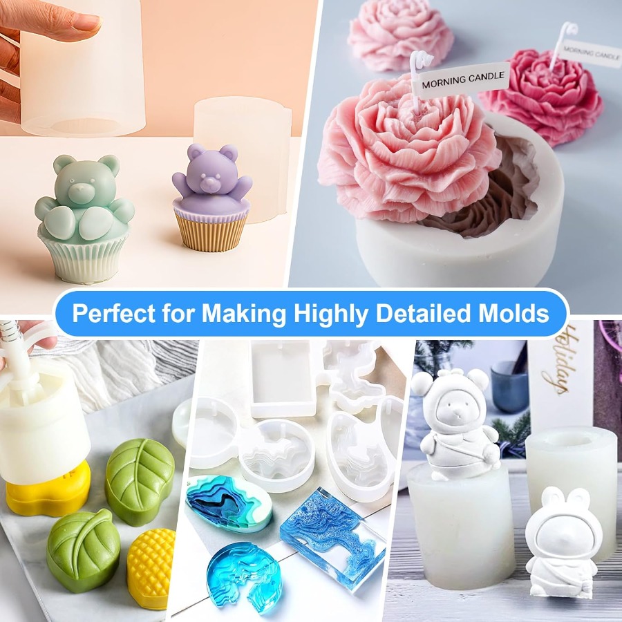 Silicone Mold Making Kit, 38.8 - đánh giá và giá Soap Making Dish