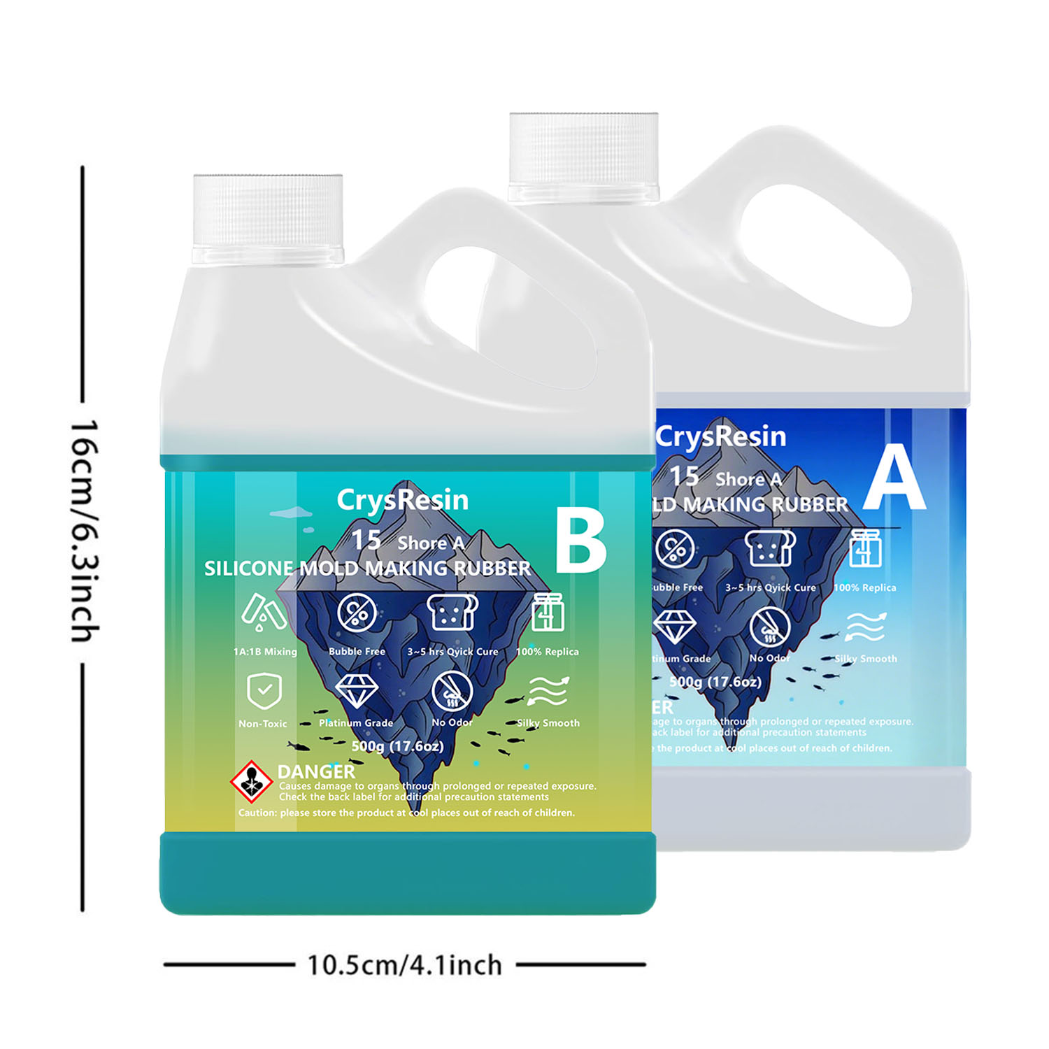 Green Liquid Silicone Rubber M - đánh giá và giá Soap Making Ratios