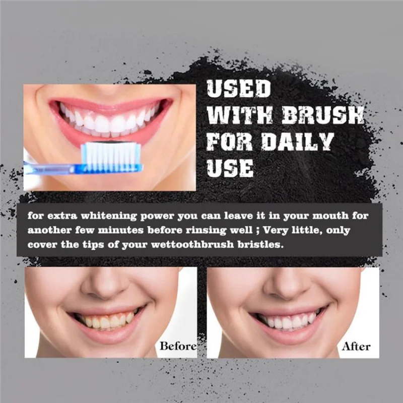 Food Grade Teeth Powder Charco - đánh giá và giá Activated Charcoal Powder