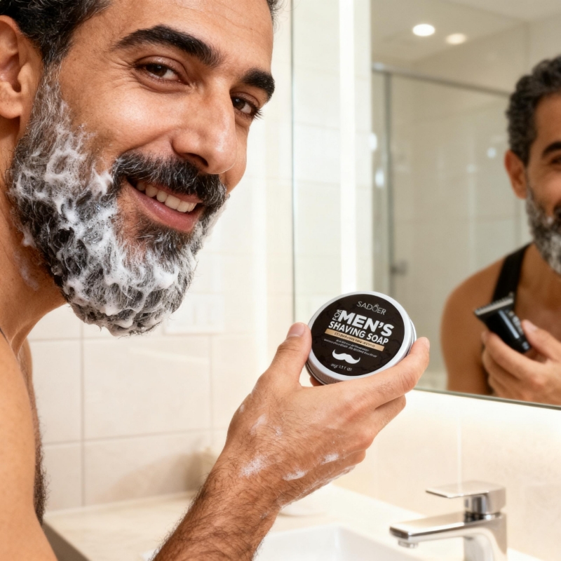 60g Men's Shaving Soap Contain - đánh giá và giá Soap Making Olive Oil